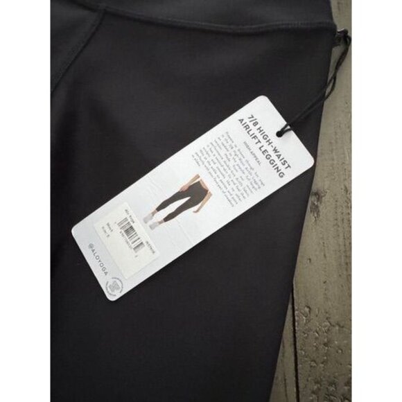 ALO NWT 7/8 High-Waist Airlift Legging Black Size Small - Picture 3 of 6